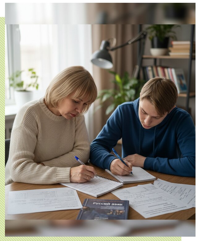 Репетитор по русскому языку для школьников 8 класса в Климовске